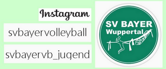 Instagram-seite Volleyball ©2022 SV Bayer